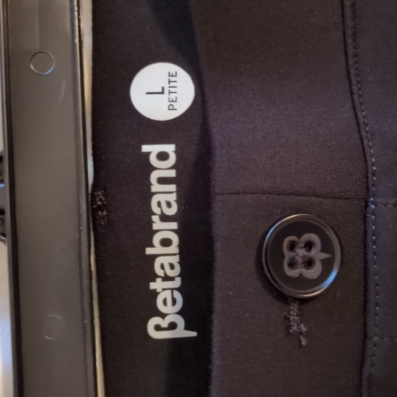 Betabrand Black Petite Pants - Picture 3 of 3